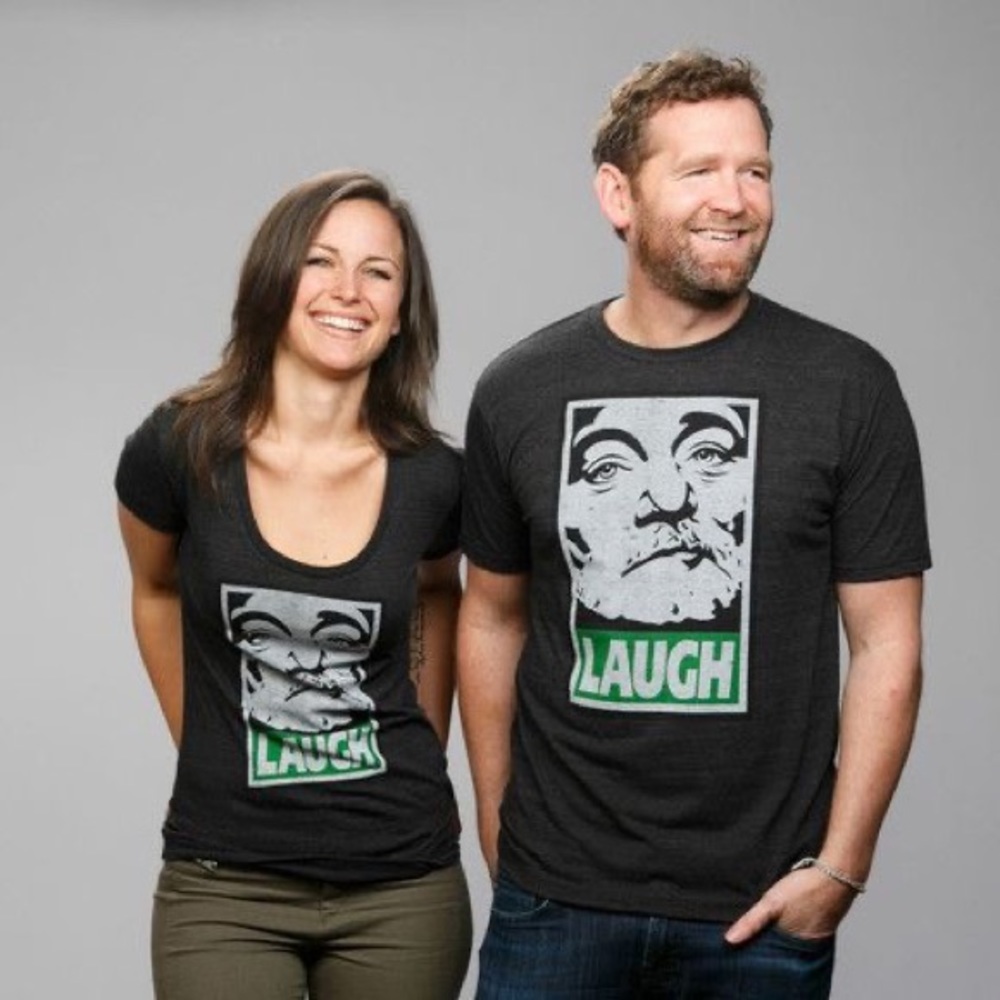 NWT XL Chive BFM laugh tee